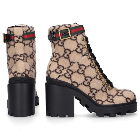 gucci print ankle boots|Gucci ankle boots on sale.